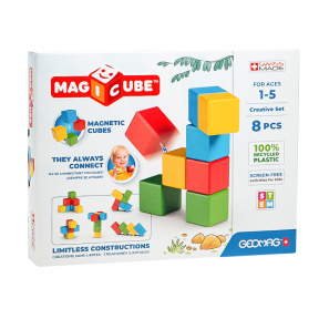 Set construcție magnetic RE Creative Set 8 piese