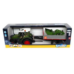 Tractor Fendt Vario 211 cu încărcător frontal și basculant