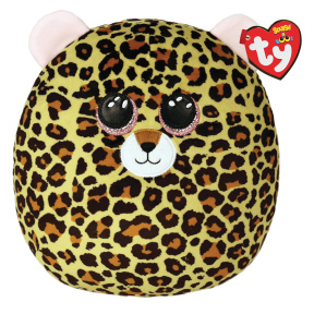 Jucărie moale Squishy Beanies Leopard Liwwie 22 cm