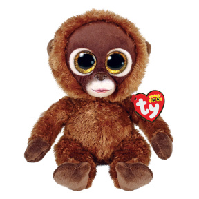 Jucărie moale Beanie Boos Maimuță cafenie 15 cm