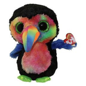 Jucărie moale Beanie Boos Tucan 15 cm