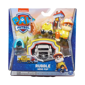 Set de joacă PAW PATROL cu figurina Rubble