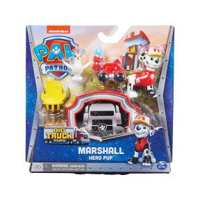 Set de joacă PAW PATROL cu figurina Marshall