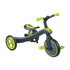Bicicletă-triciclu 2 în 1, verde
