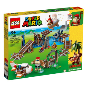 Constructor LEGO Super Mario Set suplimentar "Plimbare cu caruciorul lui Diddy Kong