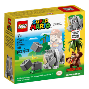 Constructor LEGO Super Mario Set suplimentar de Rambi-rinocer