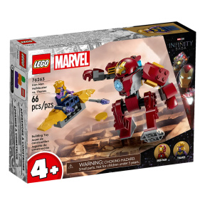 Constructor LEGO Marvel Iron Man Hulkbuster împotriva lui Thanos