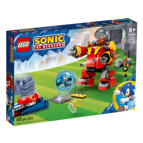 Constructor LEGO Sonic The Hedgehog Sonic vs. Robotul-ou al morții Dr. Eggman