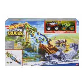 Set de joacă Mattel Hot Wheels track Monster Truck