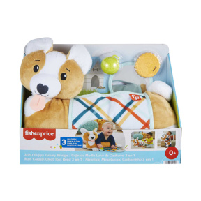 Jucărie de dezvoltare Fisher-Price 3-în-1 Catalus Tummy Wedge