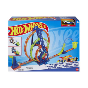 Игровой набор Hot Wheels трек Action Triple Loop Kit