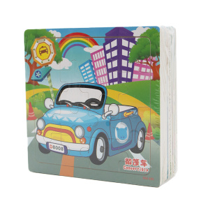 Mini set Puzzle în ramă Transport 12 bucăți, cod 188167