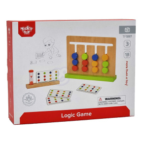 Jucărie din lemn pentru logică Tooky Toy