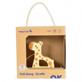 Jucărie din lemn Girafă