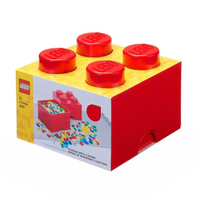 Boxă pentru depozitare LEGO Brick 4 Red