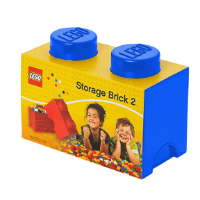 Boxă pentru depozitare LEGO Brick 2 Blue