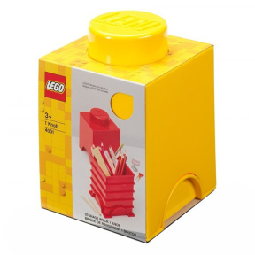Boxă pentru depozitare LEGO Brick 1 Yellow