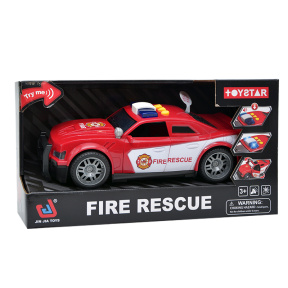 Инерционная машинка "Fire Rescue", 1:14