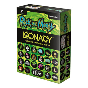 Joc de societate "Loonacy: Rick and Morty"