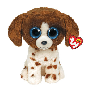 Мягкая игрушка Beanie Boos Собачка Muddles 24 см.