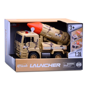 Camion 1:20 „Missile Launcher Truck” (lumină, sunet), maro