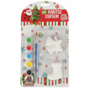 Set pentru creație. Figurine din ipsos, pensule, vopsele. Clopoței, Cizmă