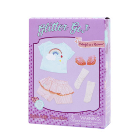 Set de îmbrăcăminte Glitter Girls 35 cm. Rainbow