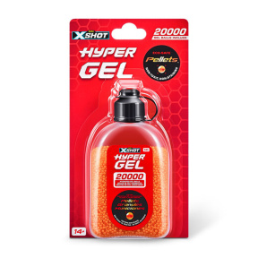 Set cartușe XSHOT Hyper Gel 20000 buc.