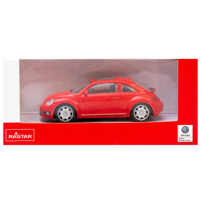 Mașina Die cast Volkswagen Beetle, roșie