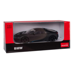 Mașina Die cast scale BMW i8, neagră