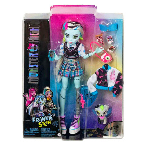 Monster High Păpușa Frankie Stein cu animal de companie