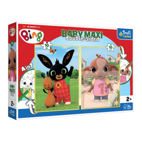 Пазлы - "Baby MAXI 2x10" - Bing The Rabbit / Acamar Films Bing