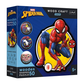 Пазлы - "50 Wood Craft Junior" - Spiderman Power / Disney Marvel Spiderman