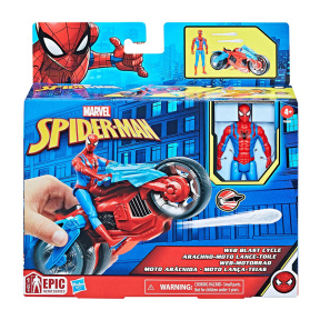 Игровой набор мотоцикл и фигурка Spiderman