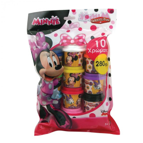 Set de modelat Minnie (10 borcănașe)