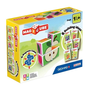 Constructor magnetic Magicube Printed Fruit 4 detalii