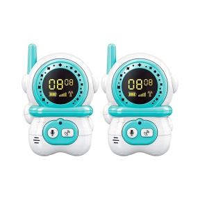 Walkie-talkie pentru copii "WT" (distanța 300 m), albastră