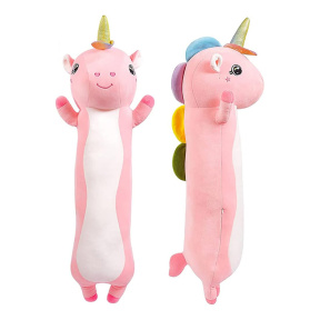 Jucărie-pernă „Unicorn” 68 cm, roz