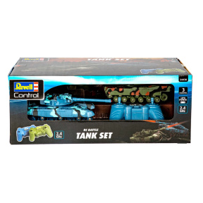 Set Revell tank cu telecomandă "Battlefield Tanks"