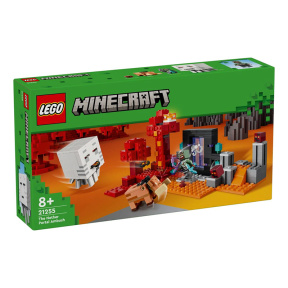 Constructor LEGO Minecraft Ambuscadă la Portalul Nether