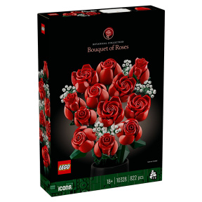 Constructor LEGO Icons Buchet de trandafiri