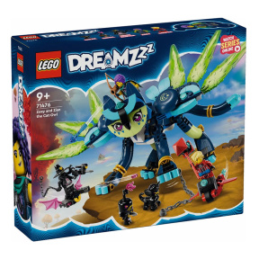 Constructor LEGO Dreamzzz Zoe și pisica-bufniță Zian