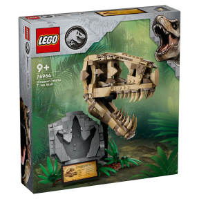 Конструктор LEGO Jurassic World Окаменелости динозавров: Череп тираннозавра