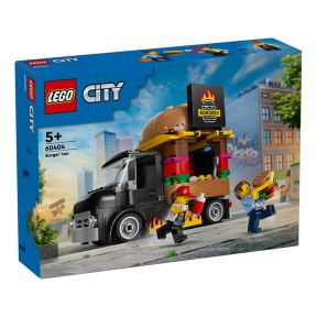 Constructor LEGO City Camion cu burgeri