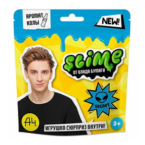 Jucărie «Slime» Vlad A4 80 g, albastru