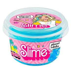 Игрушка "Slime" Glamour collection clear голубой