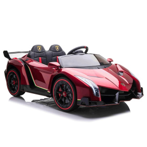 Mașină electrică pentru copii Lamborghini Veneno, roșu