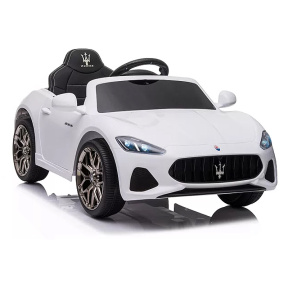 Mașină electrică pentru copii Maserati Ghibli, albă