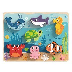 3D Puzzle Animalele acvatice