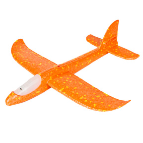 Метательный самолет 37 см (front LED), оранжевый